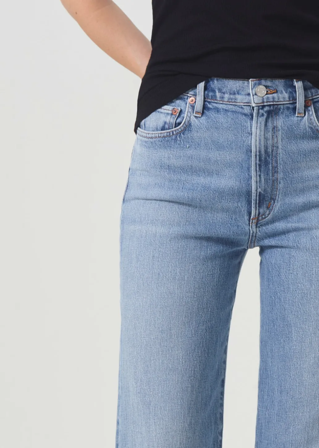 AGOLDE Harper Straight Jean (Stretch) In Flash Online
