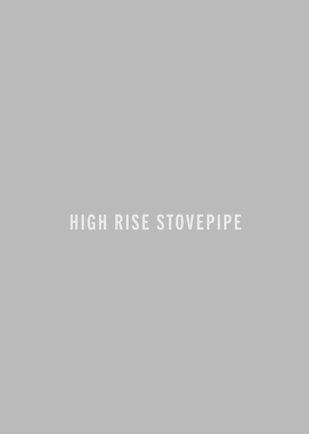 AGOLDE High Rise Stovepipe (Stretch) In Cake Shop