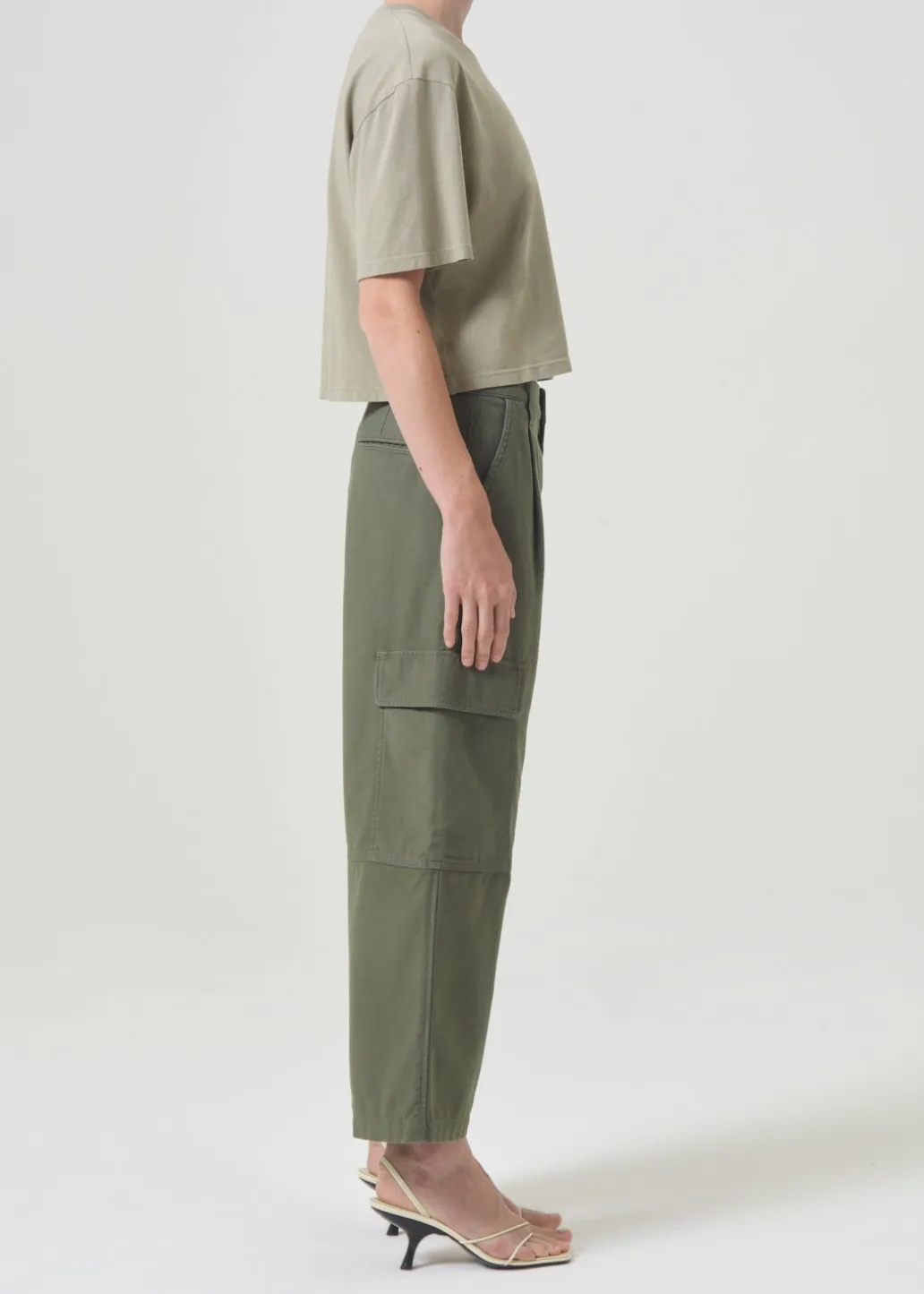 AGOLDE Jericho Pant In Fatigue Fashion
