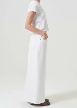 AGOLDE Leif Skirt In Milkshake Cheap