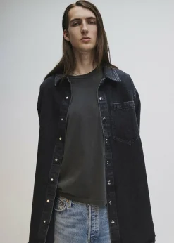 AGOLDE Lucas Shirt In Disappear Discount