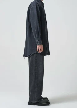 AGOLDE Lucas Shirt In Disappear Discount