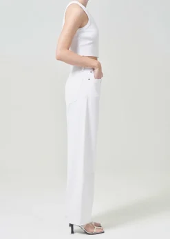 AGOLDE Luna High Rise Pieced Taper In Element Shop