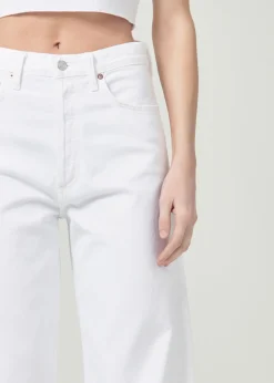 AGOLDE Luna High Rise Pieced Taper In Element Shop