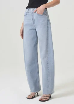 AGOLDE Luna High Rise Pieced Taper In Void Cheap
