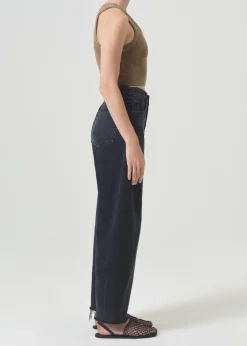 AGOLDE Luna High Rise Pieced Taper In Posses Flash Sale