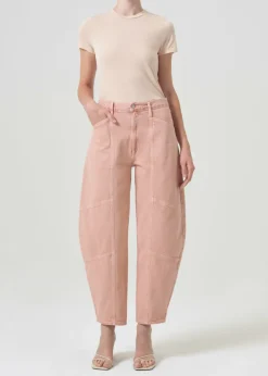 AGOLDE Mara Jean In Pink Salt Discount