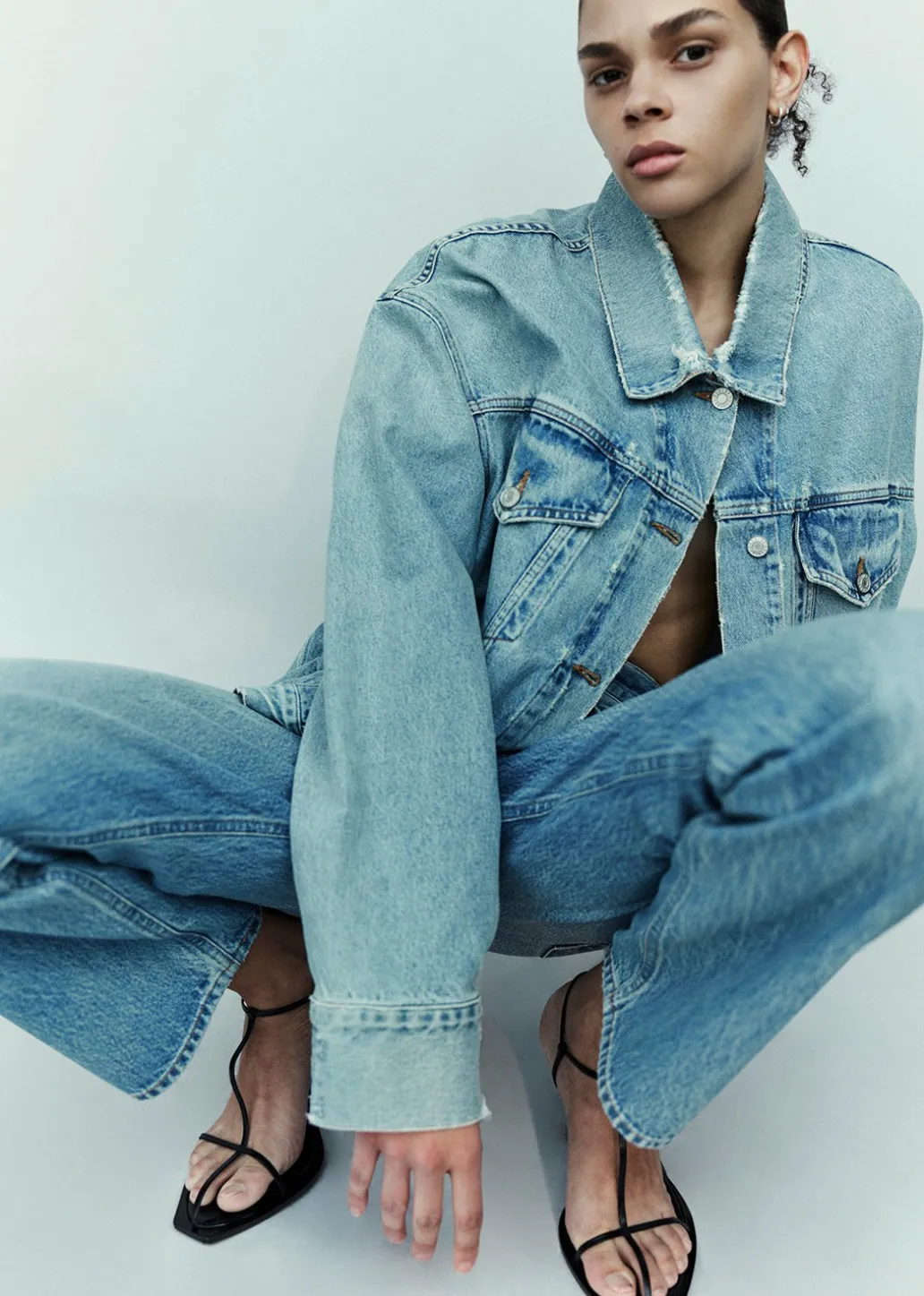 AGOLDE Martika Jacket In Fray Best Sale