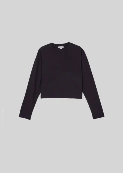AGOLDE Mason Crop Tee In Black Shop