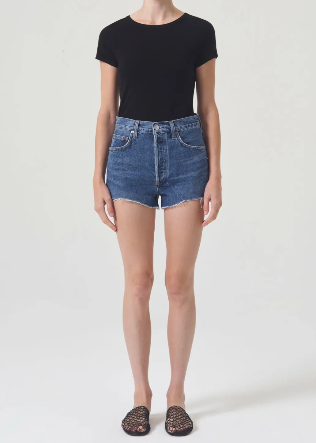 AGOLDE Mila Vintage High Rise Short In Enamour Flash Sale