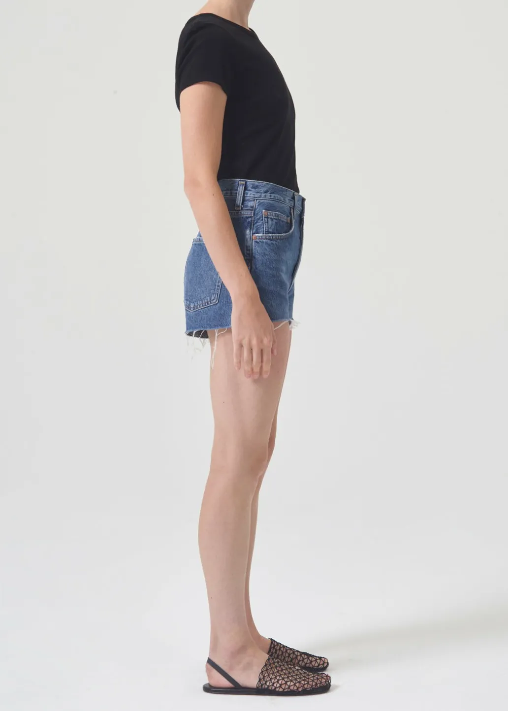 AGOLDE Mila Vintage High Rise Short In Enamour Flash Sale