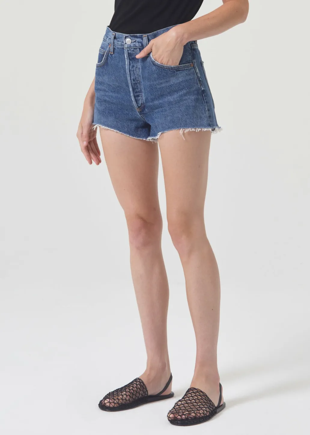 AGOLDE Mila Vintage High Rise Short In Enamour Flash Sale