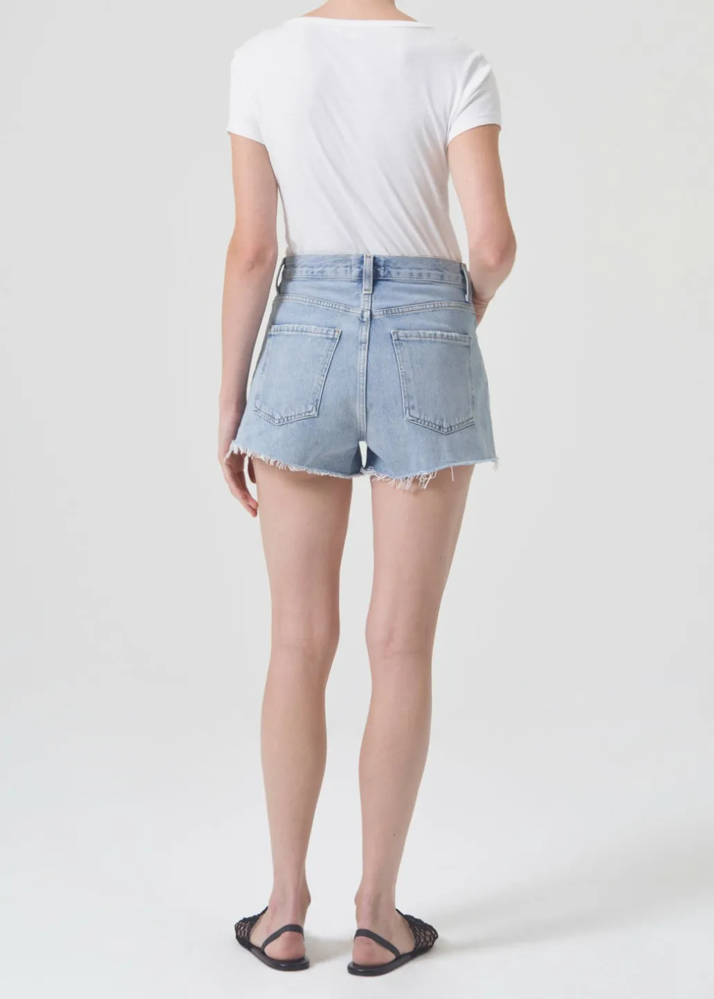 AGOLDE Mila Vintage High Rise Short In Hazard Outlet