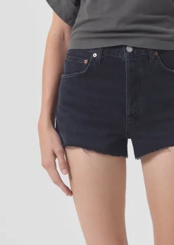AGOLDE Mila Vintage High Rise Short In Slow Burn Online