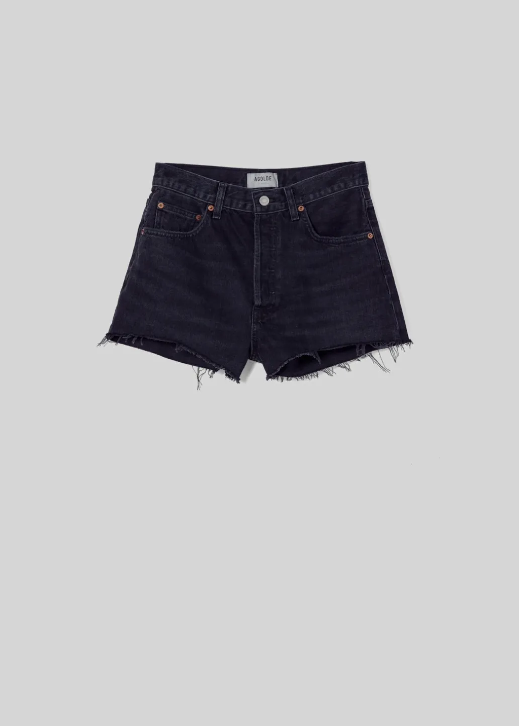 AGOLDE Mila Vintage High Rise Short In Slow Burn Online