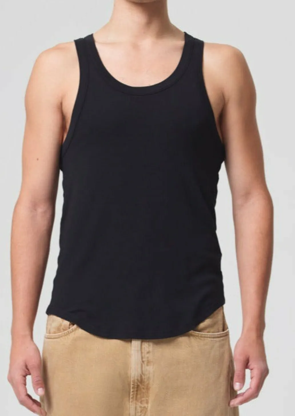 AGOLDE Morris Tank In Black Store