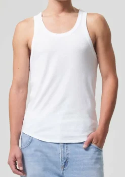 AGOLDE Morris Tank In White Sale