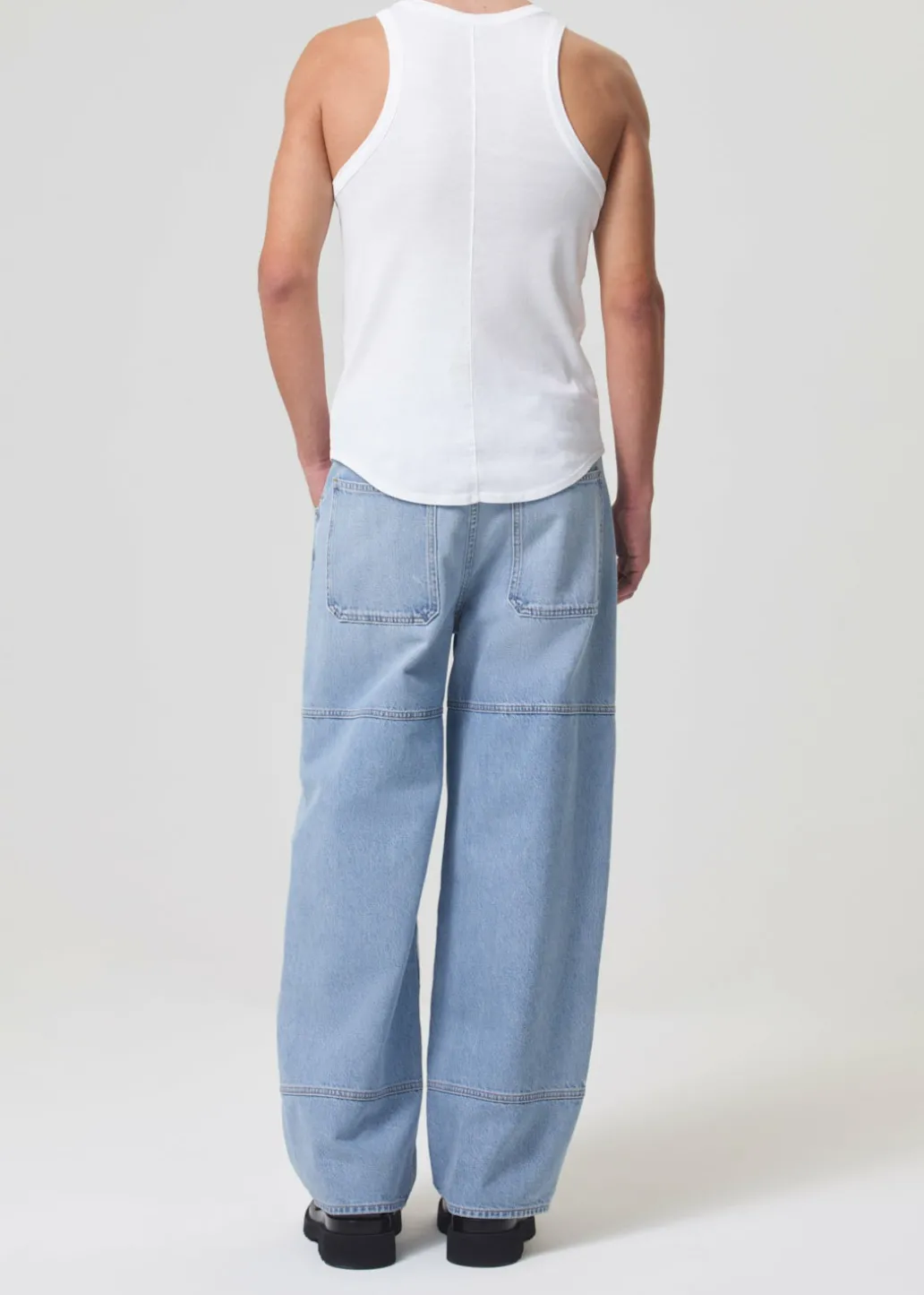 AGOLDE Morris Tank In White Sale