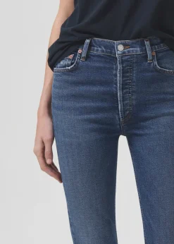 AGOLDE Nico High Rise Slim Fit (Stretch) In Limit Best