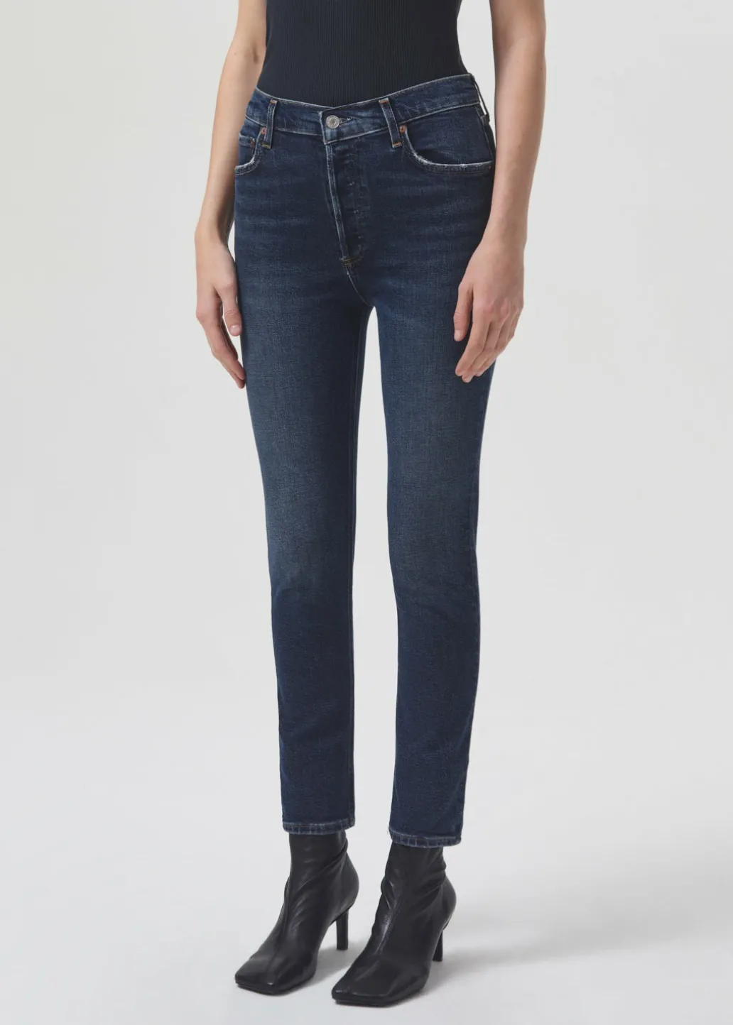 AGOLDE Nico High Rise Slim Fit (Stretch) In Ovation Flash Sale