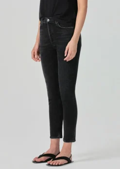 AGOLDE Nico High Rise Slim Fit (Stretch) In Hotline Discount