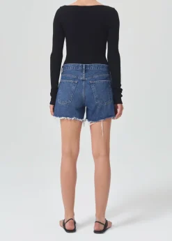 AGOLDE Parker Long Short In Caution Clearance