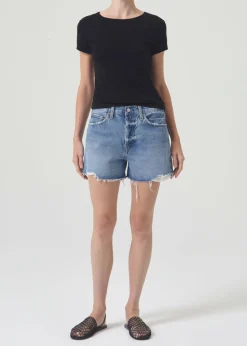 AGOLDE Parker Long Short In Lowkey Outlet