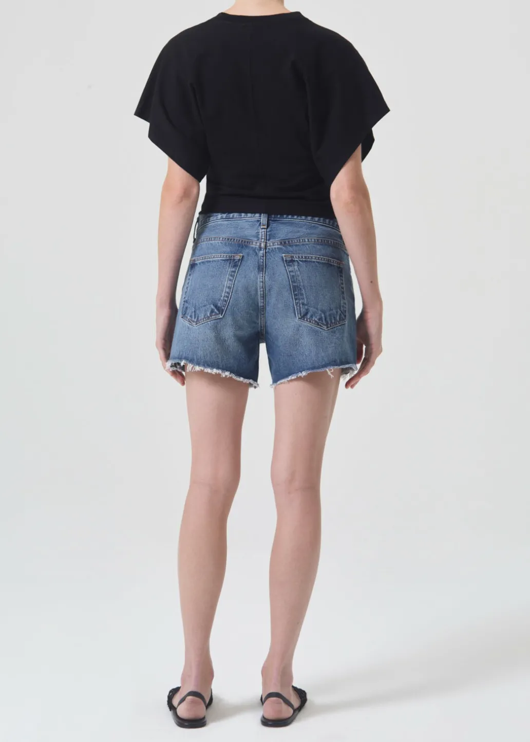 AGOLDE Parker Long Short In Ruin Fashion