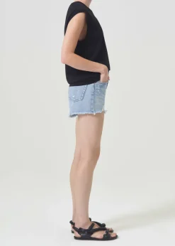 AGOLDE Parker Vintage Cut Off Short In Swapmeet Hot