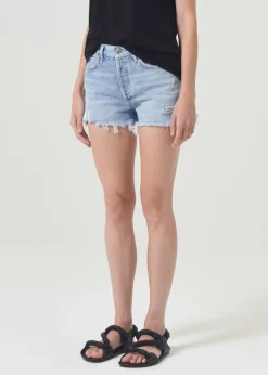 AGOLDE Parker Vintage Cut Off Short In Swapmeet Hot