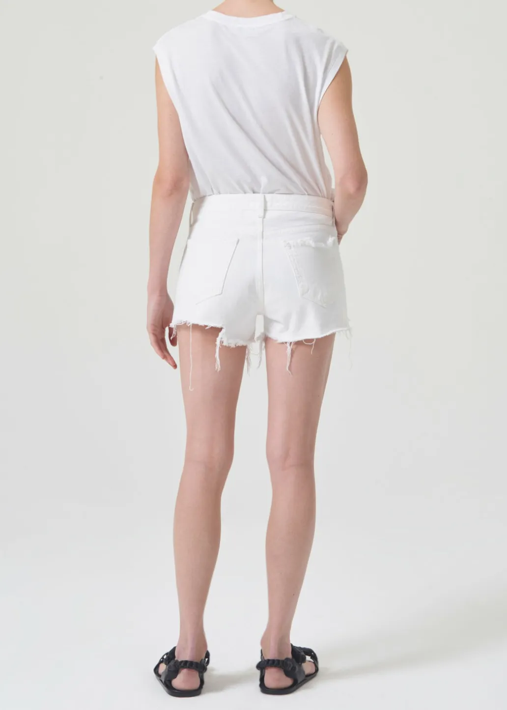 AGOLDE Parker Vintage Cut Off Short In Dough Best