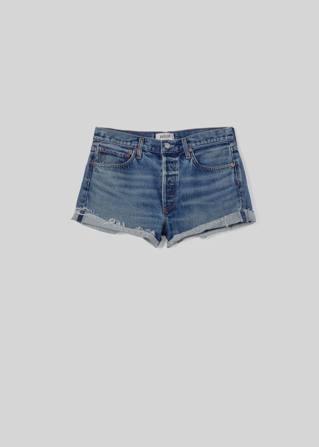 AGOLDE Parker Vintage Rolled Short In Ruin Shop