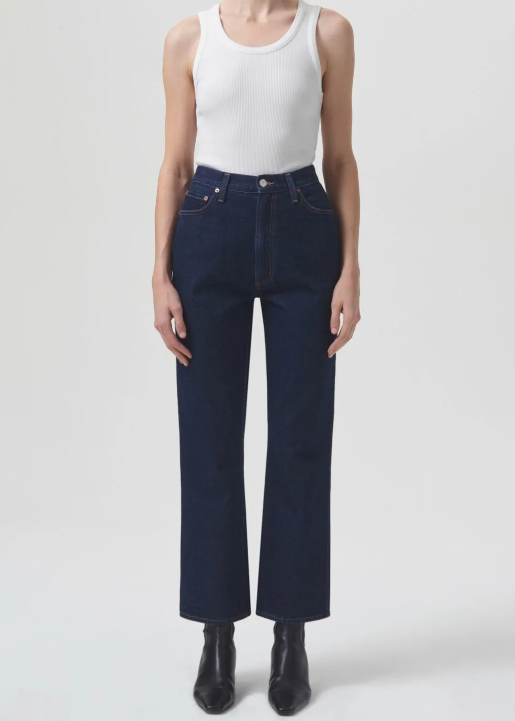 AGOLDE Pinch Waist Kick Flare (Rigid) In Whisper Sale