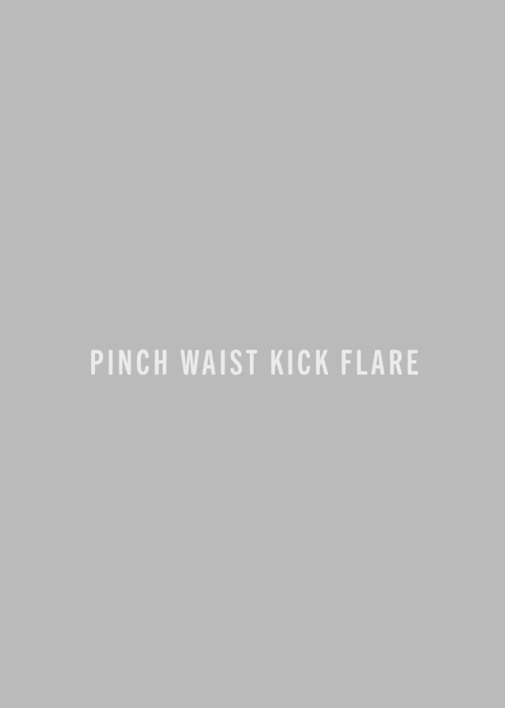AGOLDE Pinch Waist Kick Flare (Rigid) In Whisper Sale