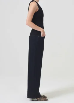 AGOLDE Poppy Tank In Black Cheap