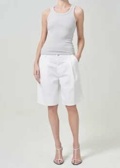 AGOLDE Poppy Tank In Grey Heather Shop