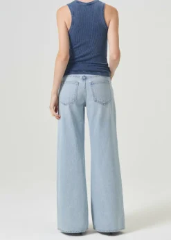 AGOLDE Poppy Tank In Indigo Best