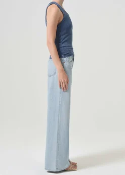 AGOLDE Poppy Tank In Indigo Best