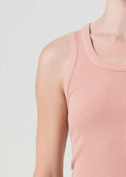 AGOLDE Poppy Tank In Pink Salt Flash Sale