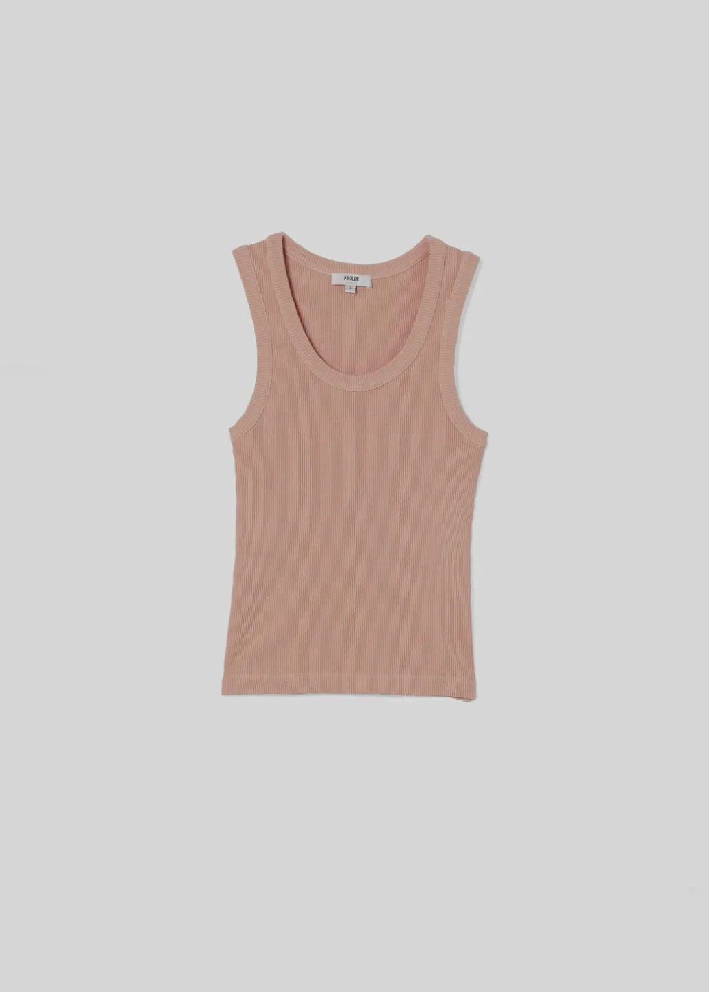 AGOLDE Poppy Tank In Pink Salt Flash Sale