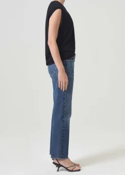 AGOLDE Raya Muscle Tee In Black Best Sale