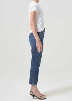 AGOLDE Riley High Rise Straight Crop In Control Cheap