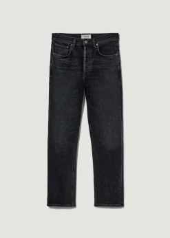 AGOLDE Riley Long High Rise Straight (Stretch) In Panoramic Best Sale