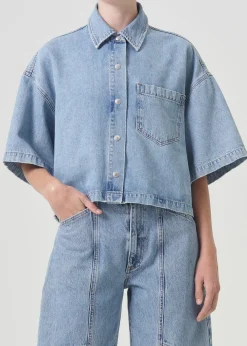 AGOLDE Rona Box Shirt In Effect Best