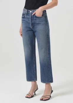 AGOLDE 90'S Crop Mid Rise Straight In Imagine Store