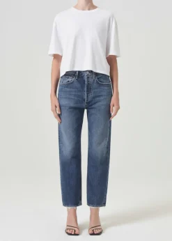 AGOLDE 90'S Crop Mid Rise Straight In Control Online