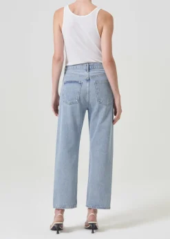 AGOLDE 90'S Crop Mid Rise Straight In Replica Fashion