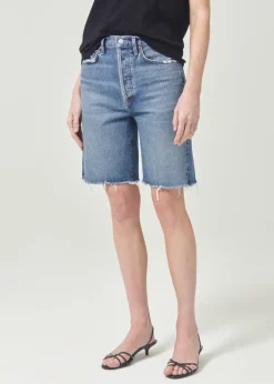 AGOLDE 90'S Mid Rise Loose Short In Precision Discount