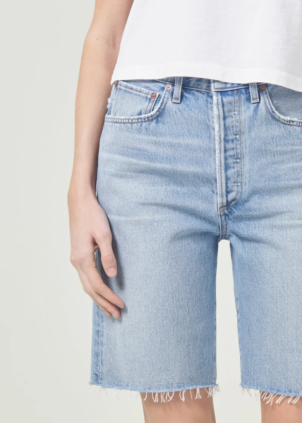 AGOLDE 90'S Mid Rise Loose Short In Riptide Best Sale