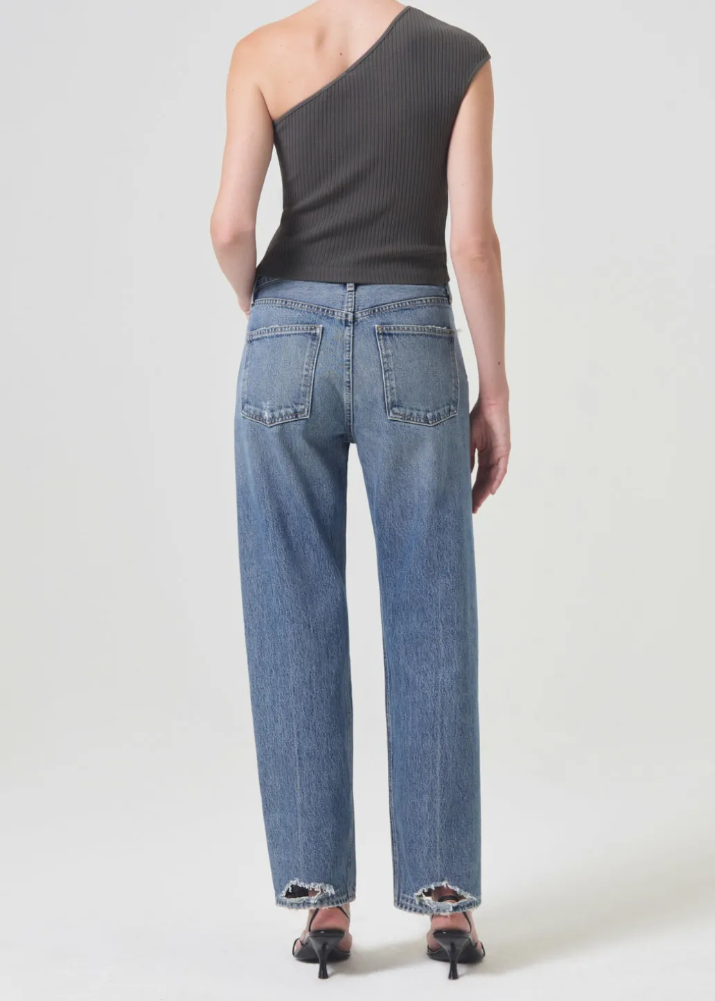 AGOLDE 90'S Mid Rise Straight In Hooked Fashion